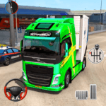 american cargo city driving 3d