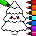 baby coloring games for kids