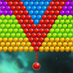 bubble shooter space