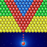 bubble shooter space pop game