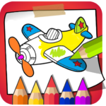 coloring book kids paint