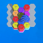 hexa stack sorting puzzle 3d