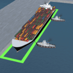 ship mooring 3d