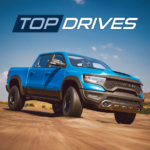 top drives car cards racing