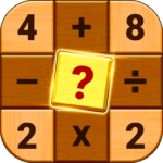 cross number math game puzzle