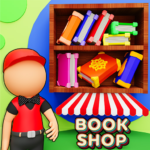 idle book shop library game